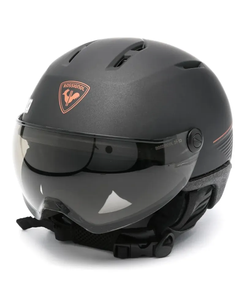Rossignol Fit Visor Impacts Helm - Schwarz Schwarz
