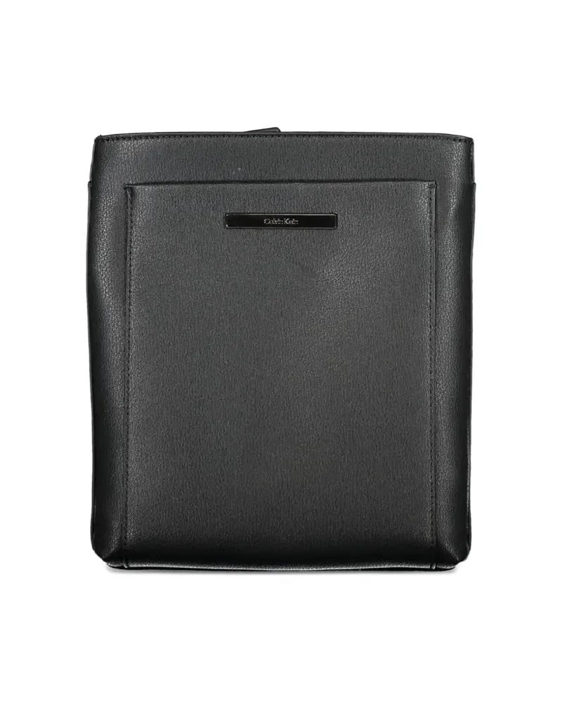 Calvin Klein logo-plaque shoulder bag - Schwarz Schwarz