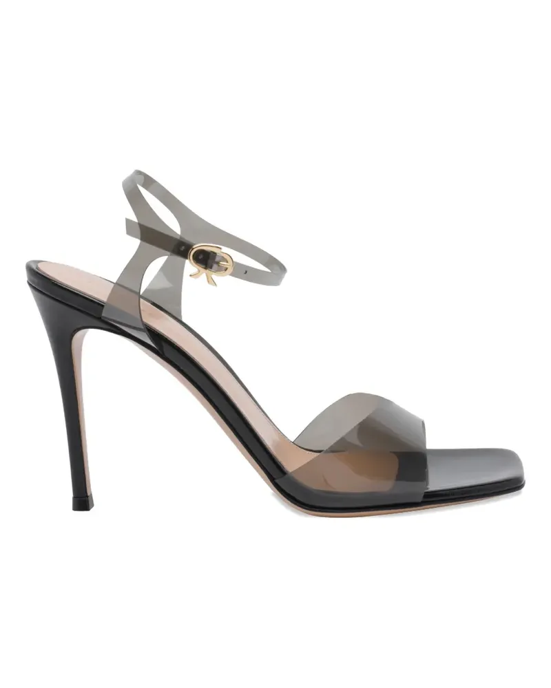 Gianvito Rossi Sandalen mit eckiger Kappe - Grau Grau