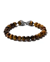 David Yurman Spiritual Beads Sterlingsilberarmband Braun