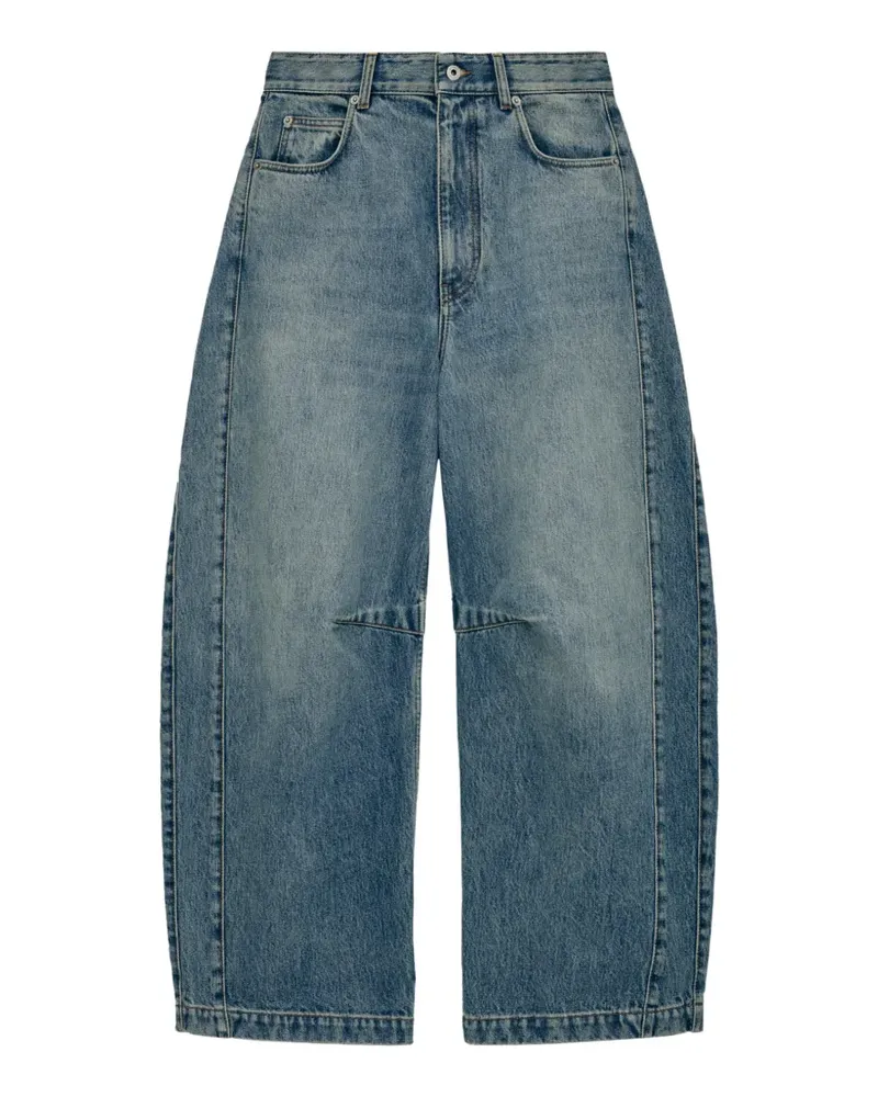 Loewe Jeans mit Einsätzen - Blau Blau