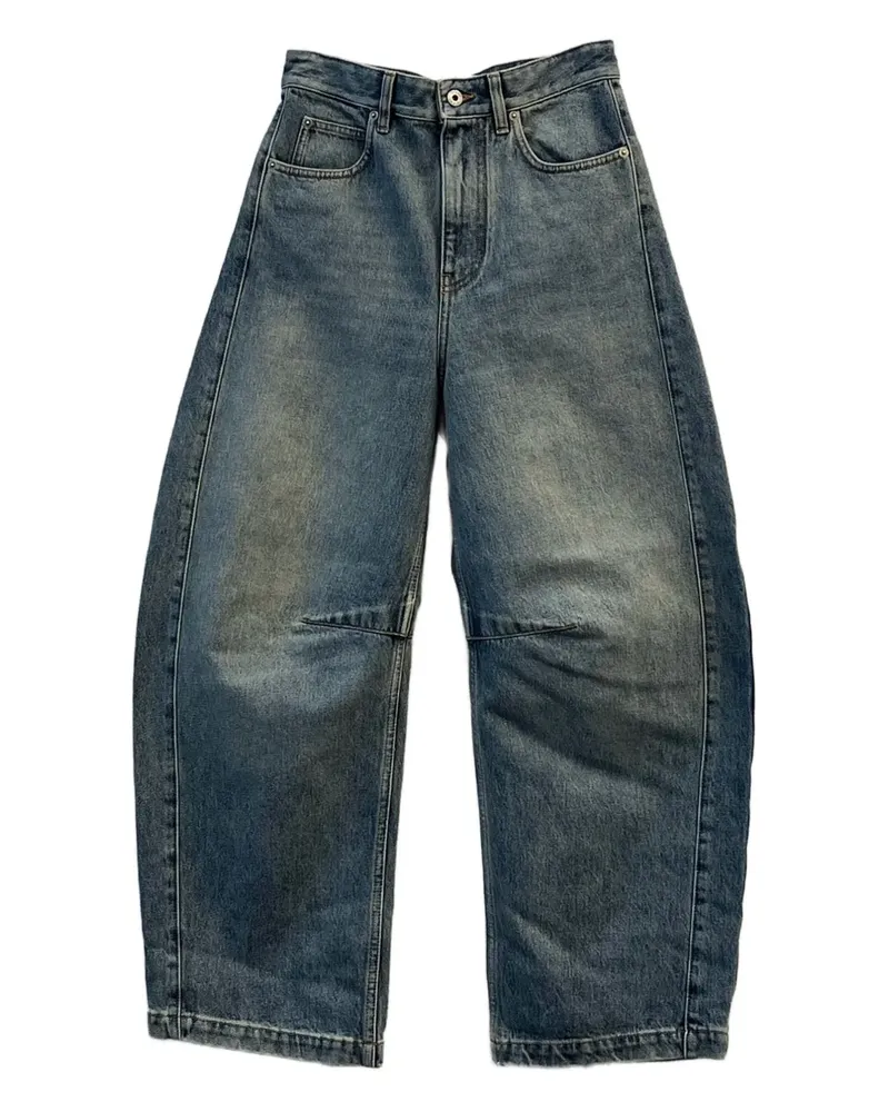 Loewe Jeans mit Einsätzen - Blau Blau