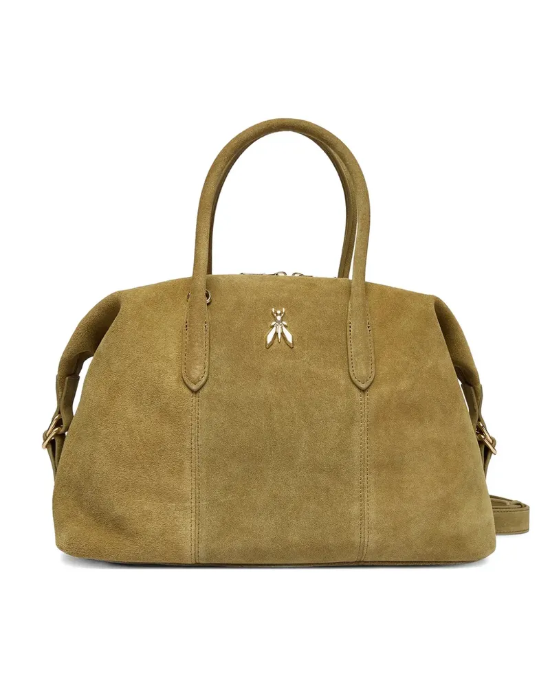 Patrizia Pepe suede tote bag - Grün Grün
