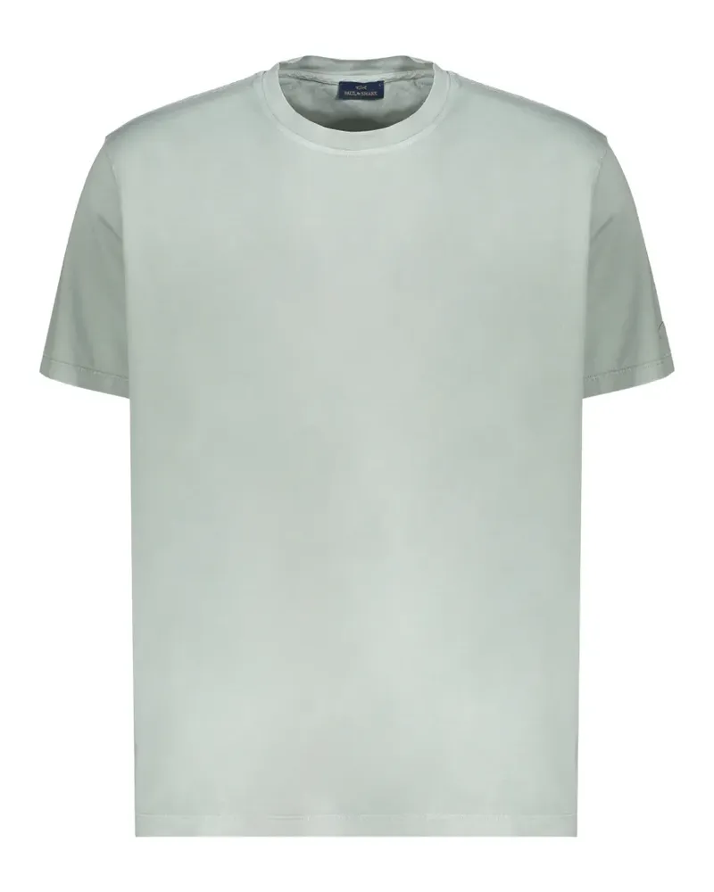 Paul & Shark crew-neck cotton T-shirt - Grün Grün