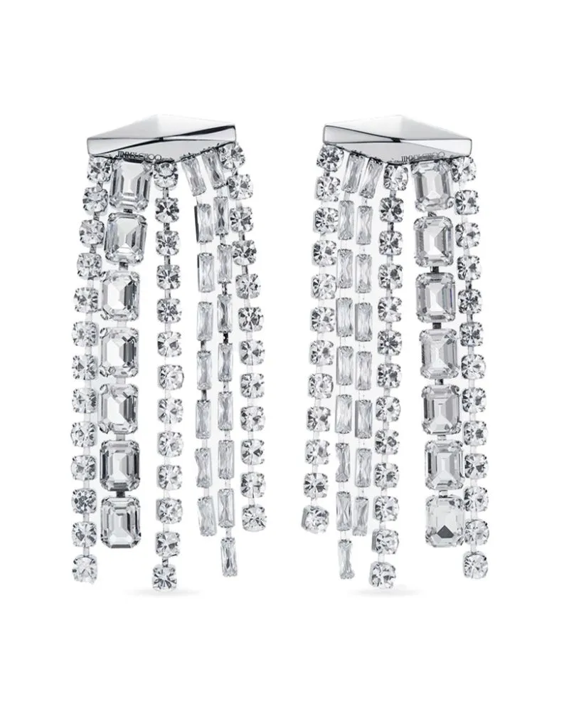 Jimmy Choo Zandra Ohrringe - Silber Silber