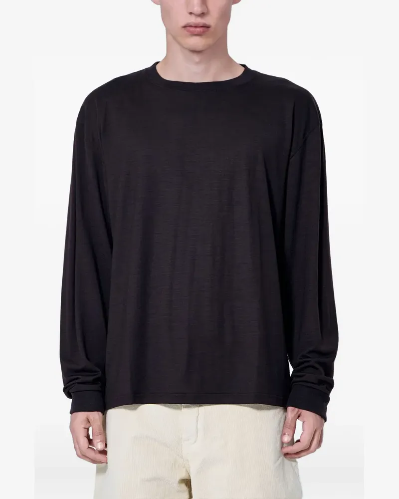 Studio Nicholson Pinhas long-sleeve T-shirt - Braun Braun