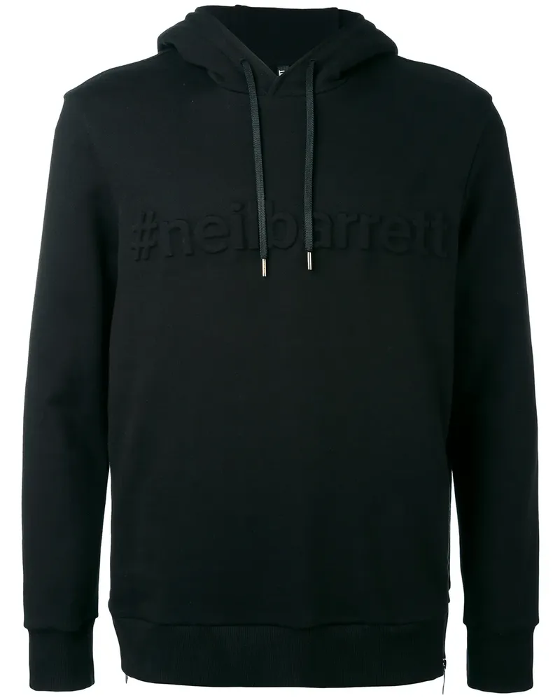 Neil Barrett Sweatshirt mit Prägung - Schwarz Schwarz
