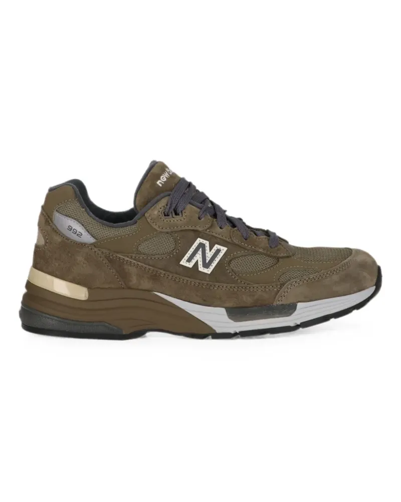 Todd Snyder + Champion x New Balance 992 panelled low-top sneakers - Grün Grün