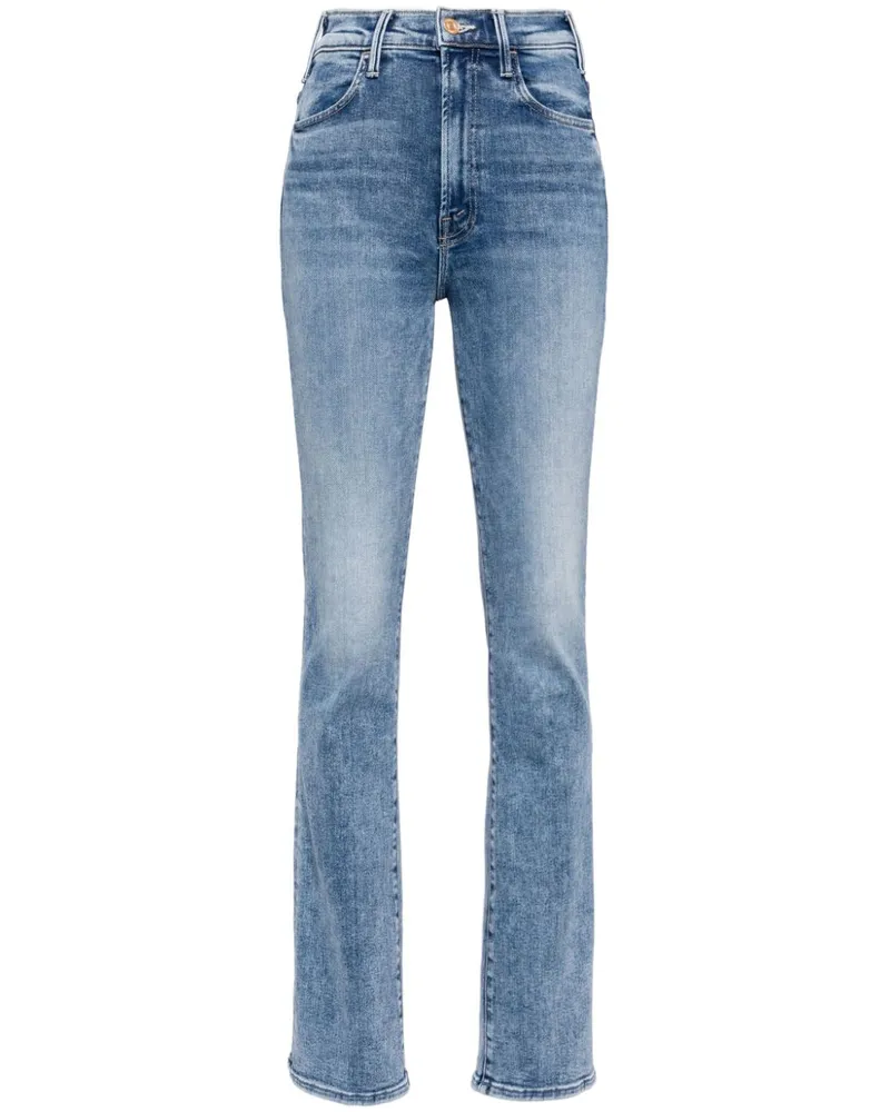 Mother Hustler Sneak Tapered-Jeans - Blau Blau