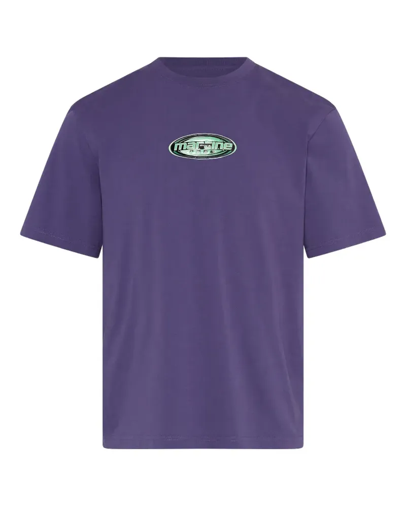 Martine Rose logo-print T-shirt - Violett Violett
