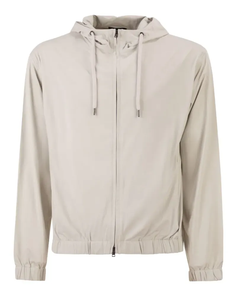 Herno Kapuzenjacke mit elastischem Bund - Nude Nude