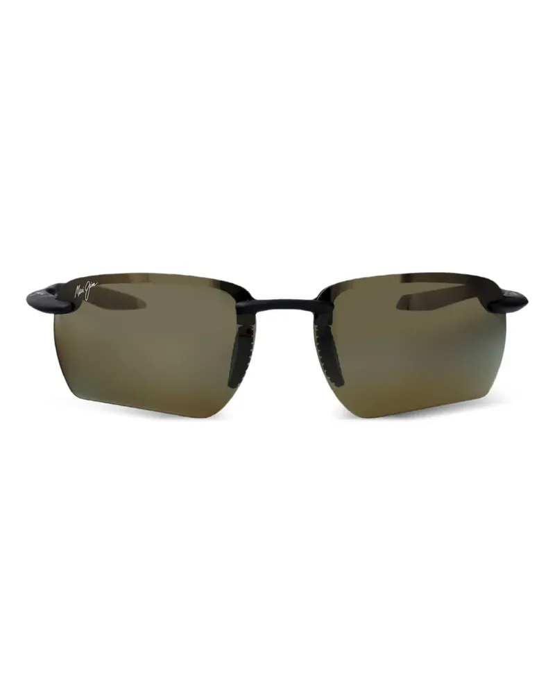 Maui Jim Rahmenlose Hookipa Ultra G Sonnenbrille - Schwarz Schwarz
