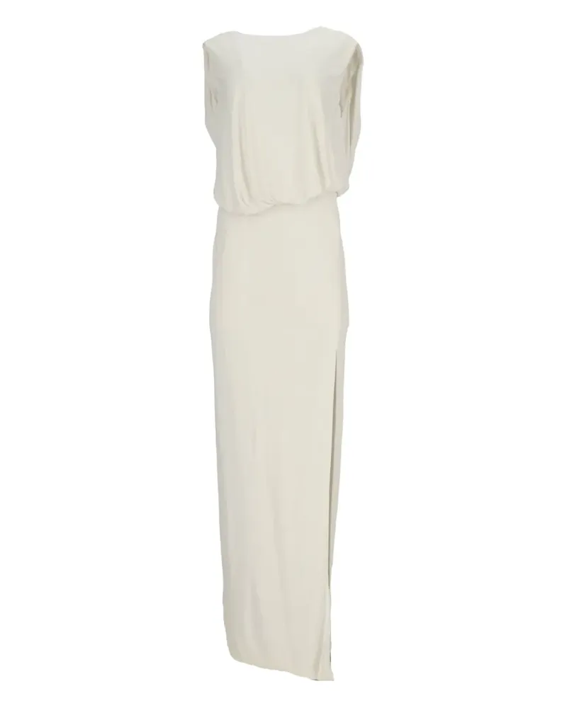 Tom Ford Drapiertes Maxikleid - Weiß Weiß