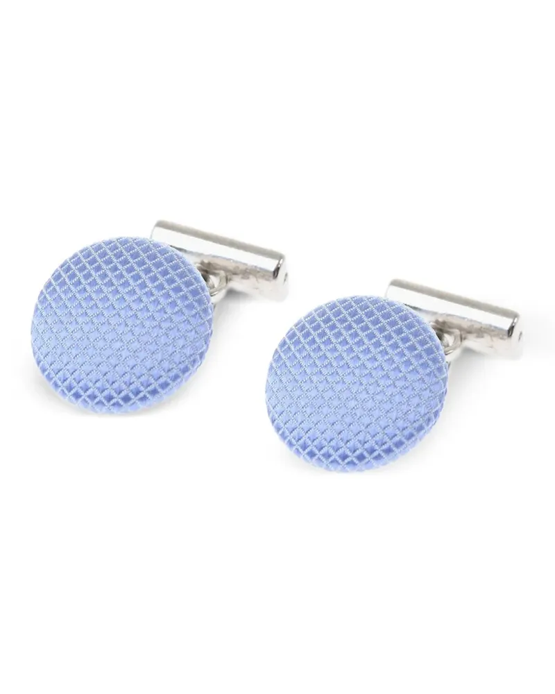 Corneliani Manschettenknöpfe mit Seidenfutter - Blau Blau