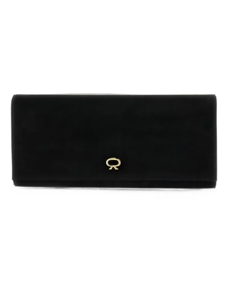 Gianvito Rossi Monica Clutch - Schwarz Schwarz
