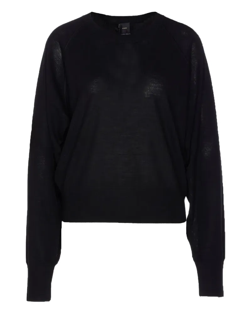 Pinko Pullover mit rundem Ausschnitt - Schwarz Schwarz
