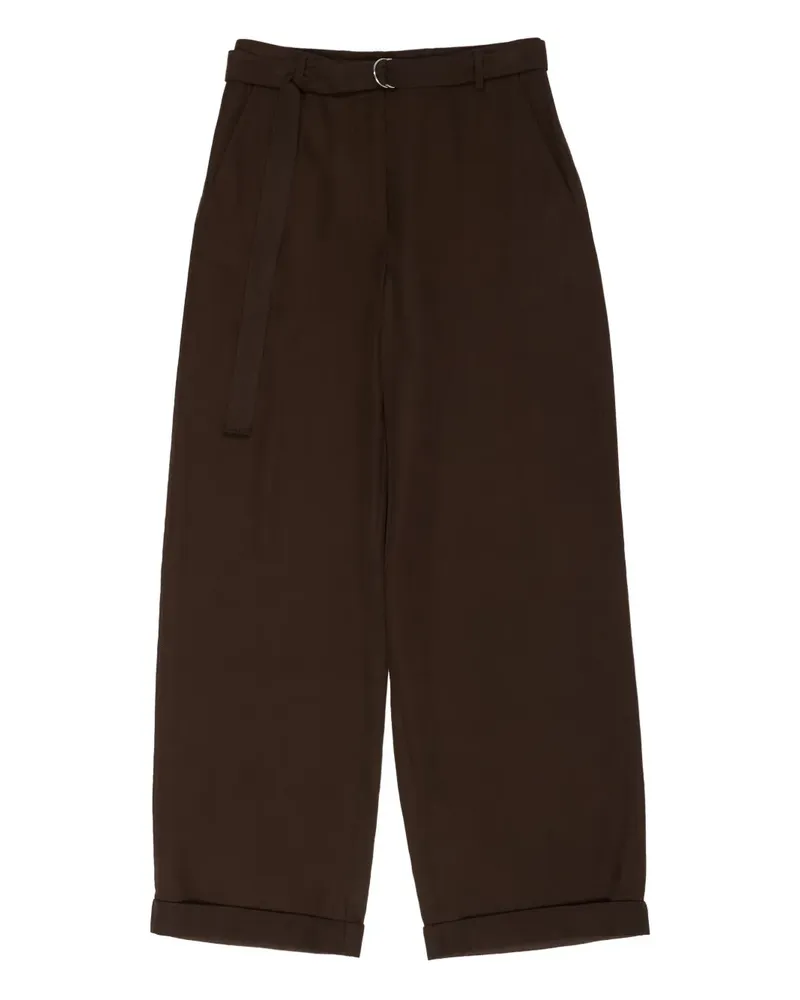 BIMBA Y LOLA Hose mit Gürtel - Braun Braun