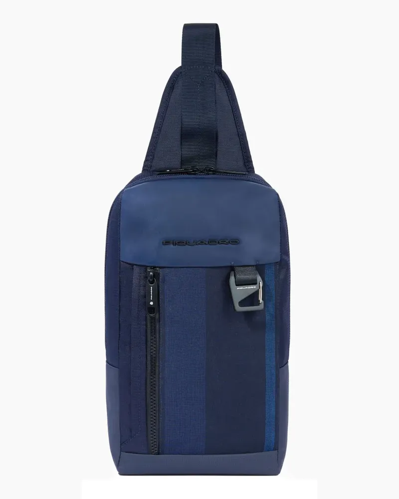 Piquadro One-Shoulder-Rucksack - Blau Blau