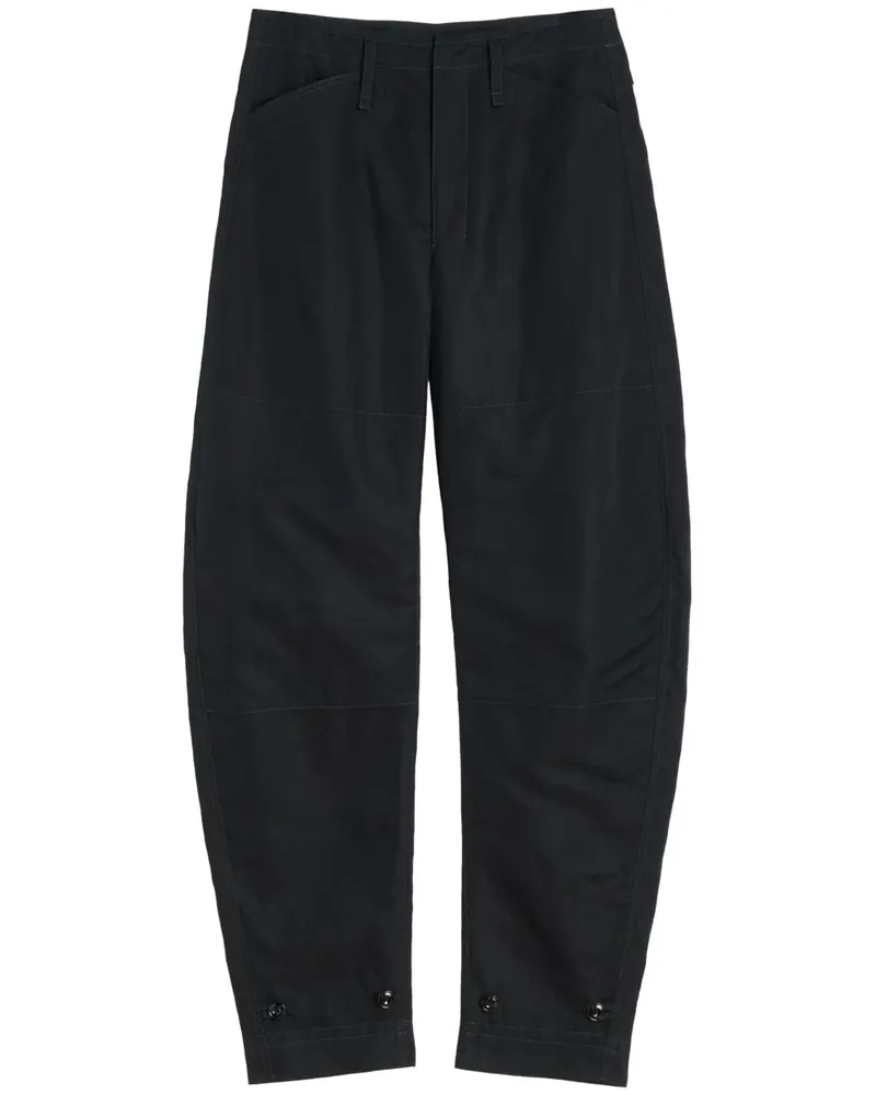 Christophe Lemaire Tapered-Hose - Schwarz Schwarz