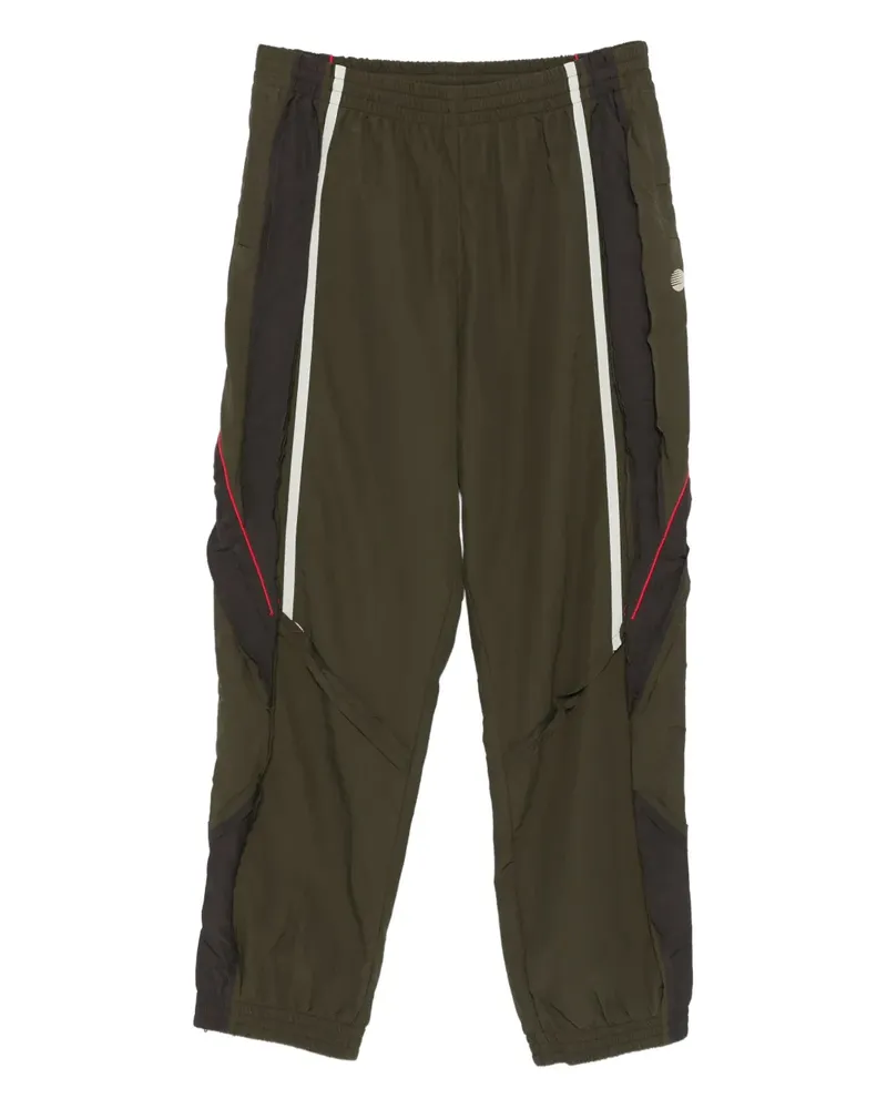 Martine Rose Jogginghose im Layering-Look - Grün Grün