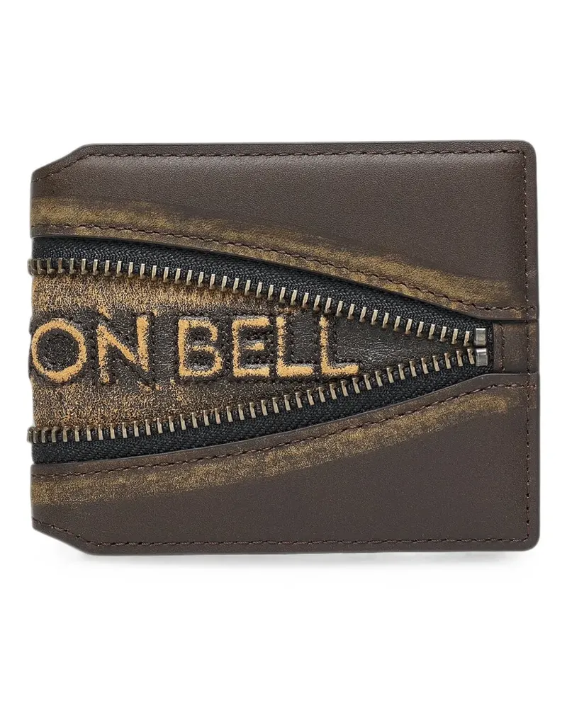 Andersson Bell embossed-logo wallet - Braun Braun