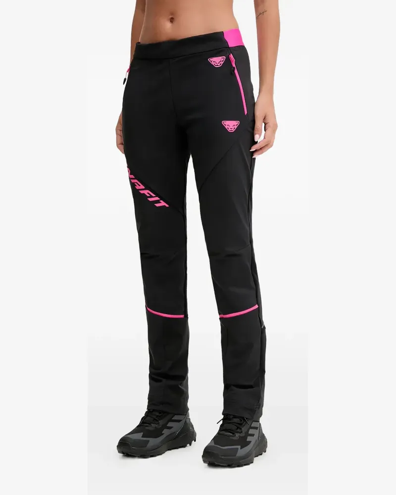 Dynafit Dynastretch zip logo performance trousers - Schwarz Schwarz