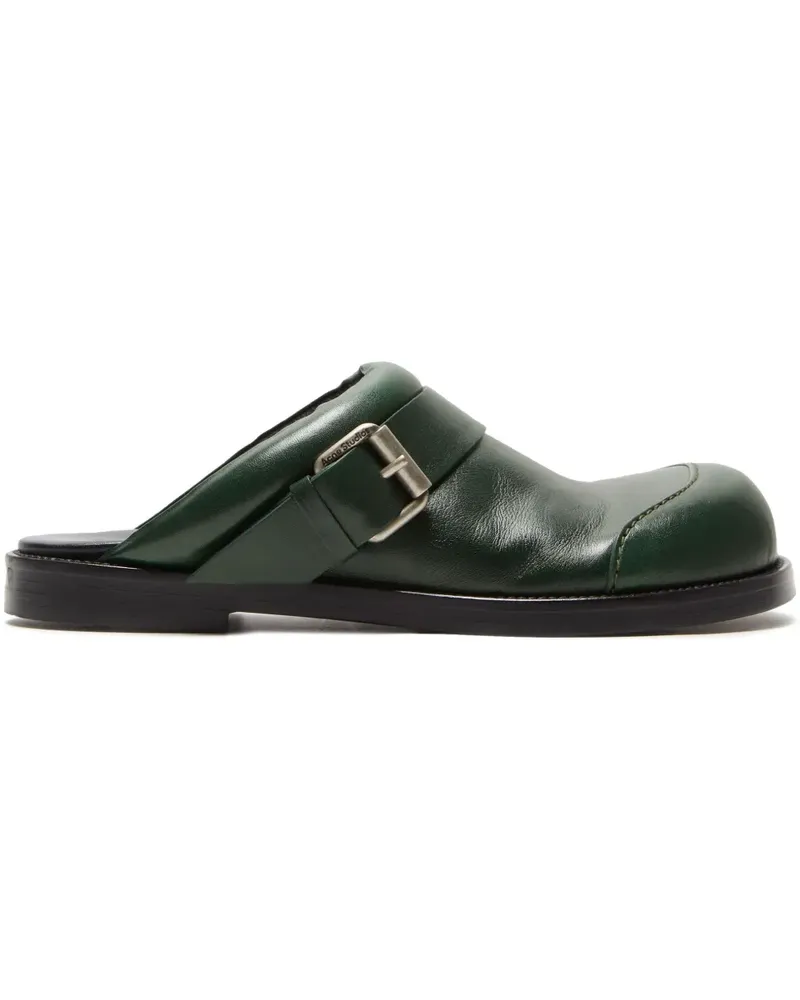 Acne Studios Klassische Mules - Grün Grün