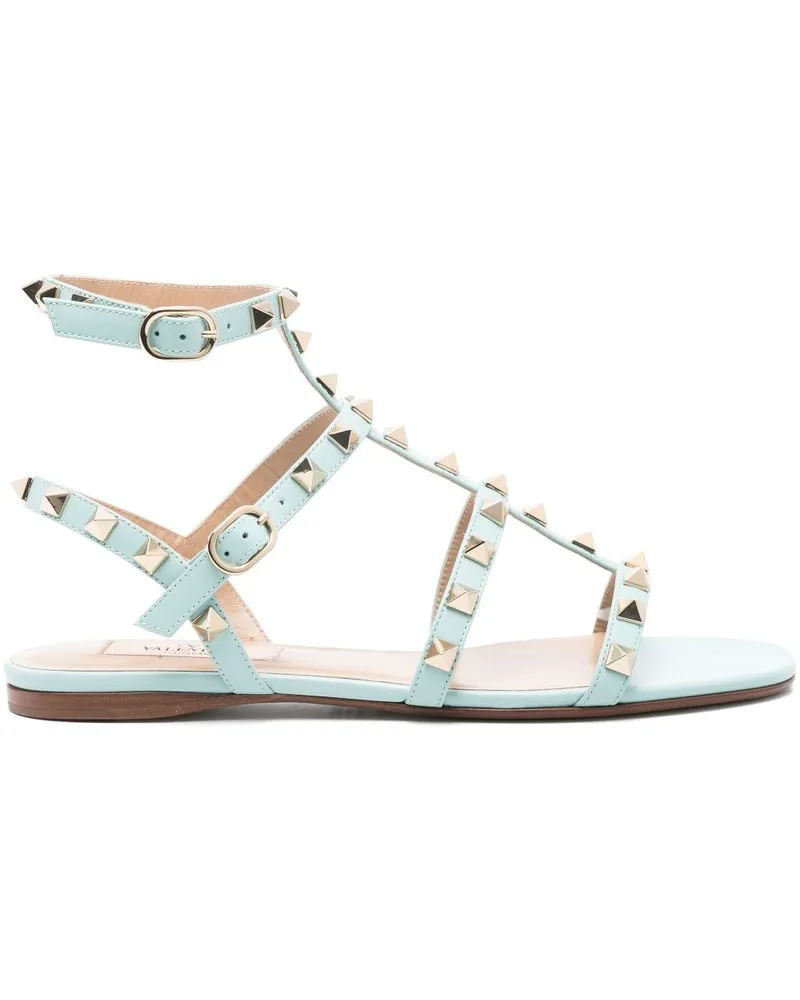 Valentino Garavani Rockstud Sandalen - Blau Blau