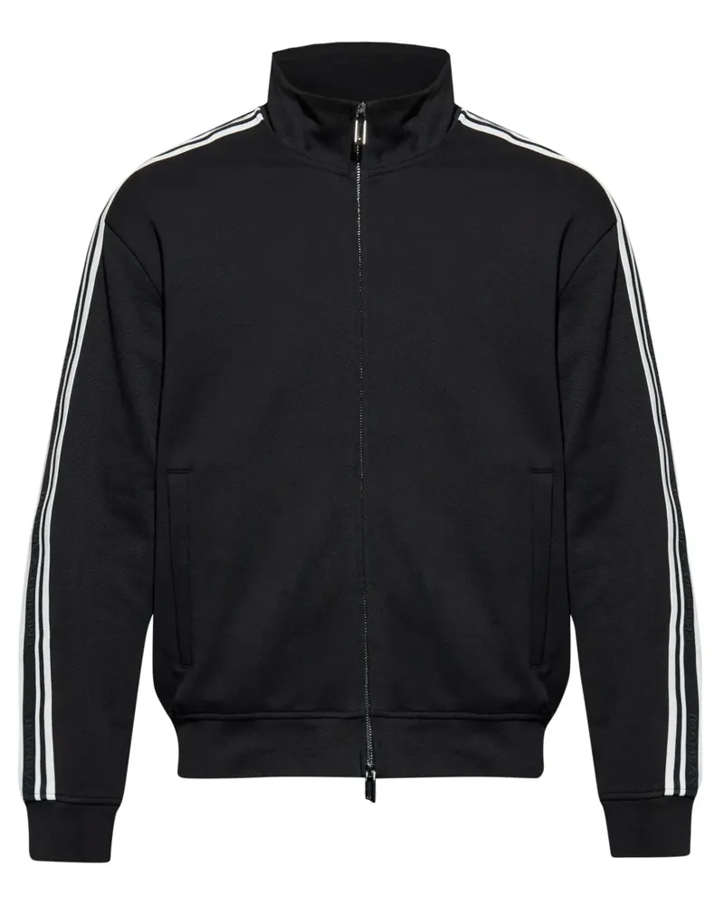 Emporio Armani Sweatshirt mit Reißverschluss - Schwarz Schwarz