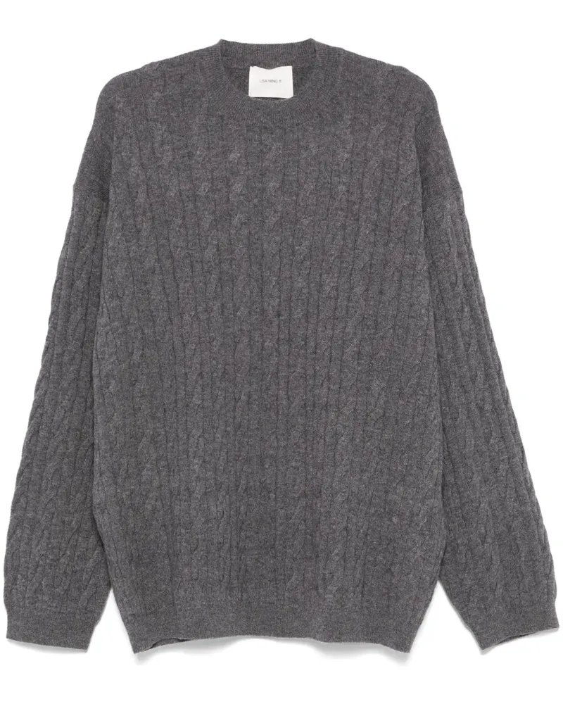 Lisa Yang Oskar Pullover - Grau Grau