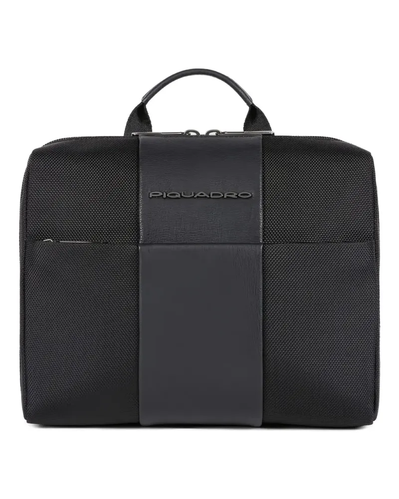 Piquadro Kulturbeutel - Schwarz Schwarz
