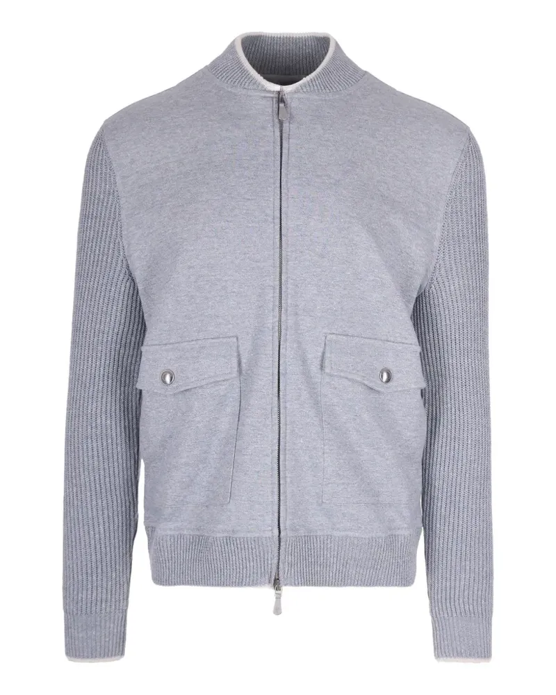 Eleventy flap-pocket jacket - Grau Grau