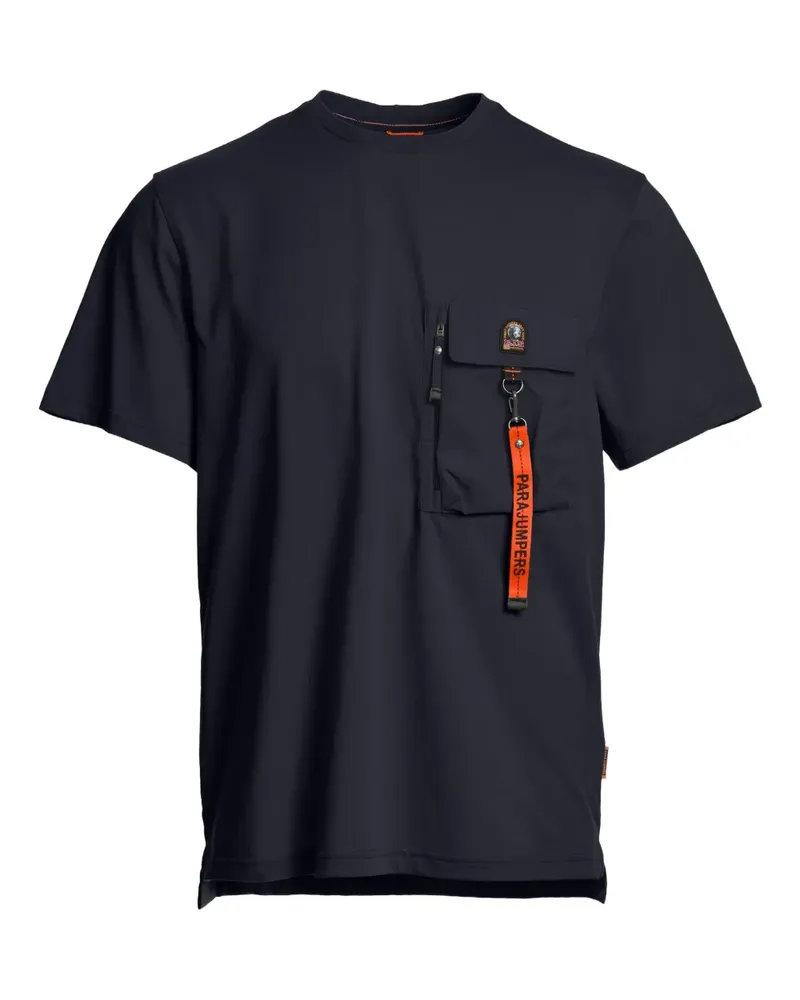 Parajumpers Mojave T-Shirt mit Brusttasche - Schwarz Schwarz