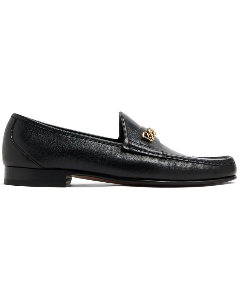 Tom Ford Loafer mit Kettendetail - Schwarz Schwarz