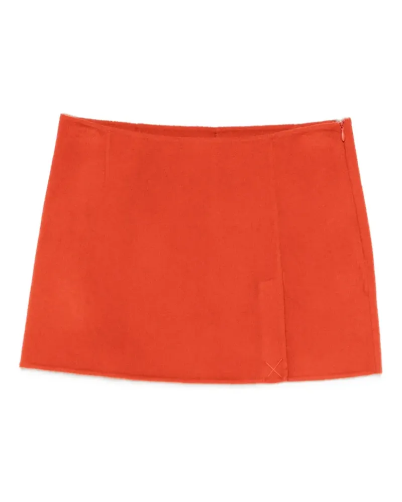 P.A.R.O.S.H. high-waisted mini skirt - Orange Orange