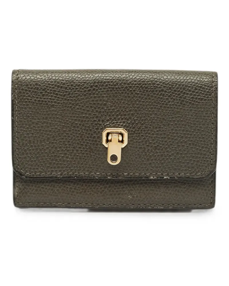 Valextra Brera card holder - Grün Grün