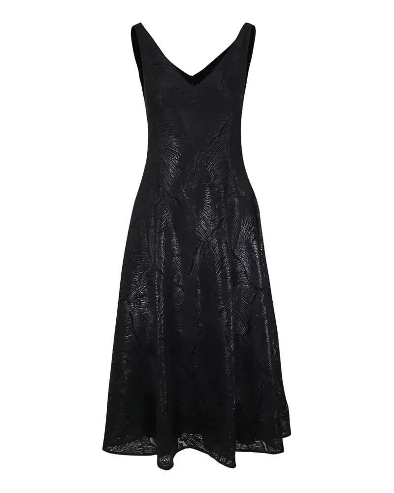 Akris Seafan midi dress - Schwarz Schwarz