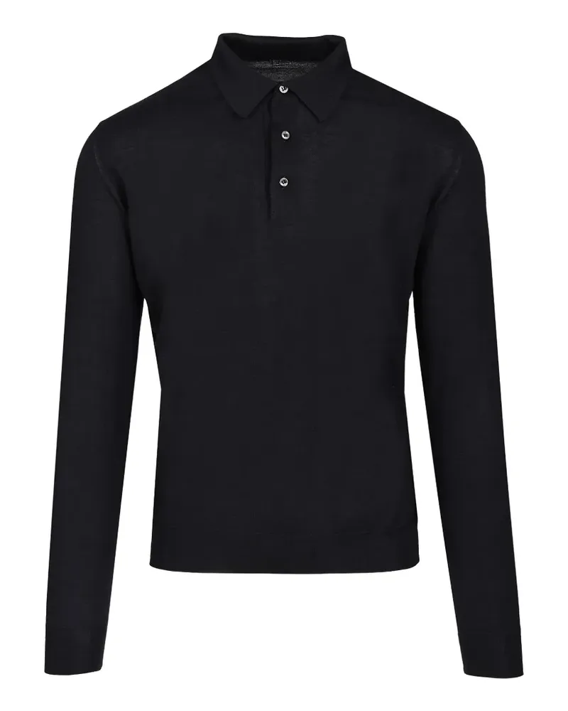 Fedeli Langärmeliger Pullover - Schwarz Schwarz