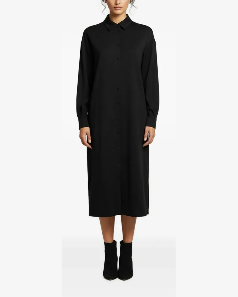 Max Mara jersey midi dress - Schwarz Schwarz