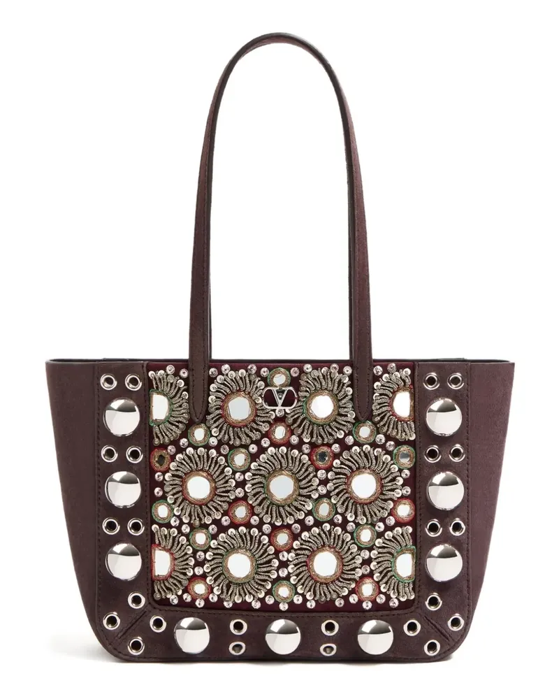 Valentino Garavani Nellcote Tote Bag - Braun Braun