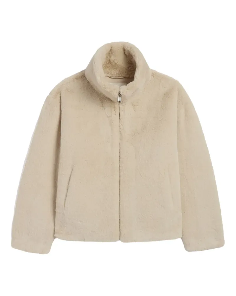 APPARIS Brooks Mantel aus Faux Fur - Nude Nude