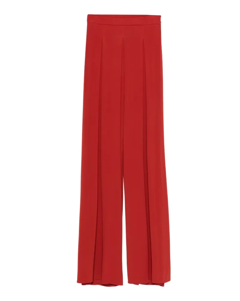 Max Mara pleated palazzo pants - Rot Rot