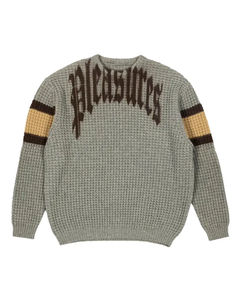 PLEASURES Twitch Pullover - Grau Grau