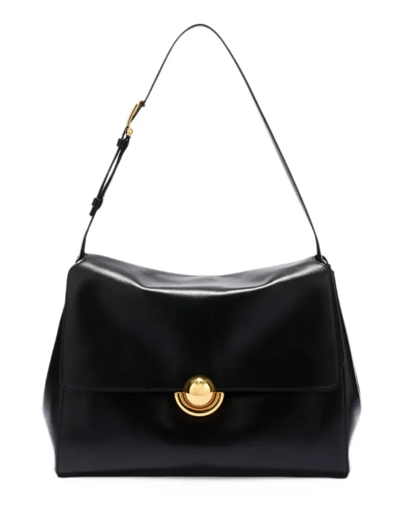 Furla Domus shoulder bag M - Schwarz Schwarz