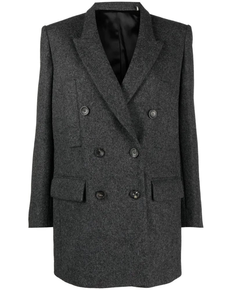 Isabel Marant Doppelreihiger Blazer - Grau Grau