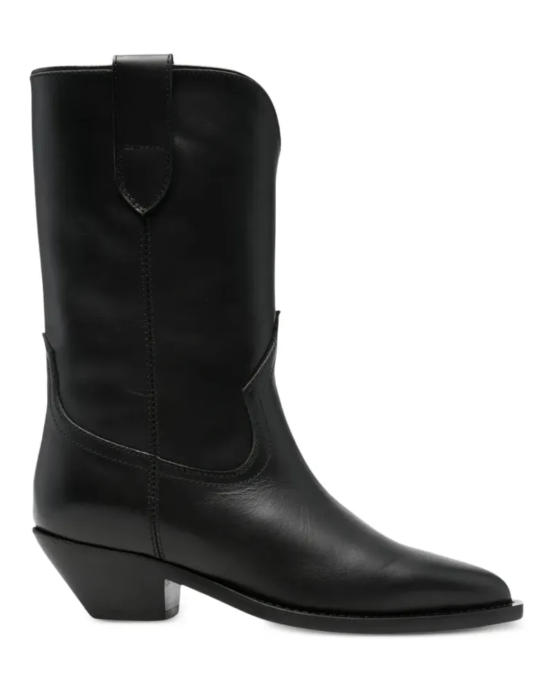 Via Roma 15 Cowboystiefel mit spitzer Kappe - Schwarz Schwarz