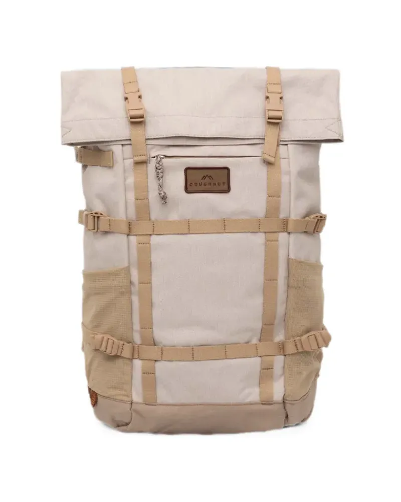 DOUGHNUT Paratrooper Happy Camper strap-detail backpack - Nude Nude
