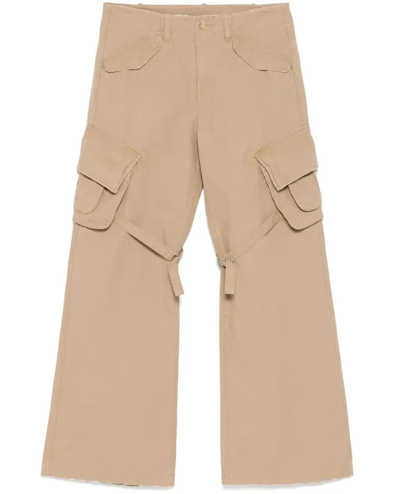 JNBY Curled Edge Cargohose - Braun Braun