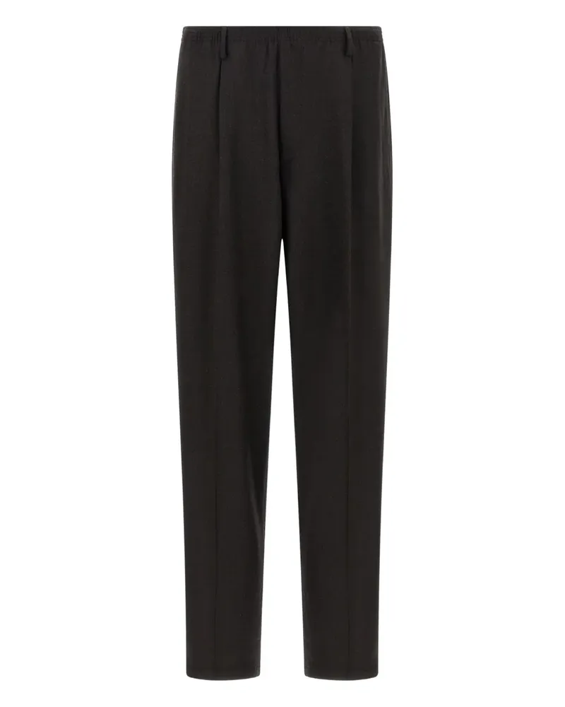 Cellar Door Bundfaltenhose mit Stretchbund - Braun Braun