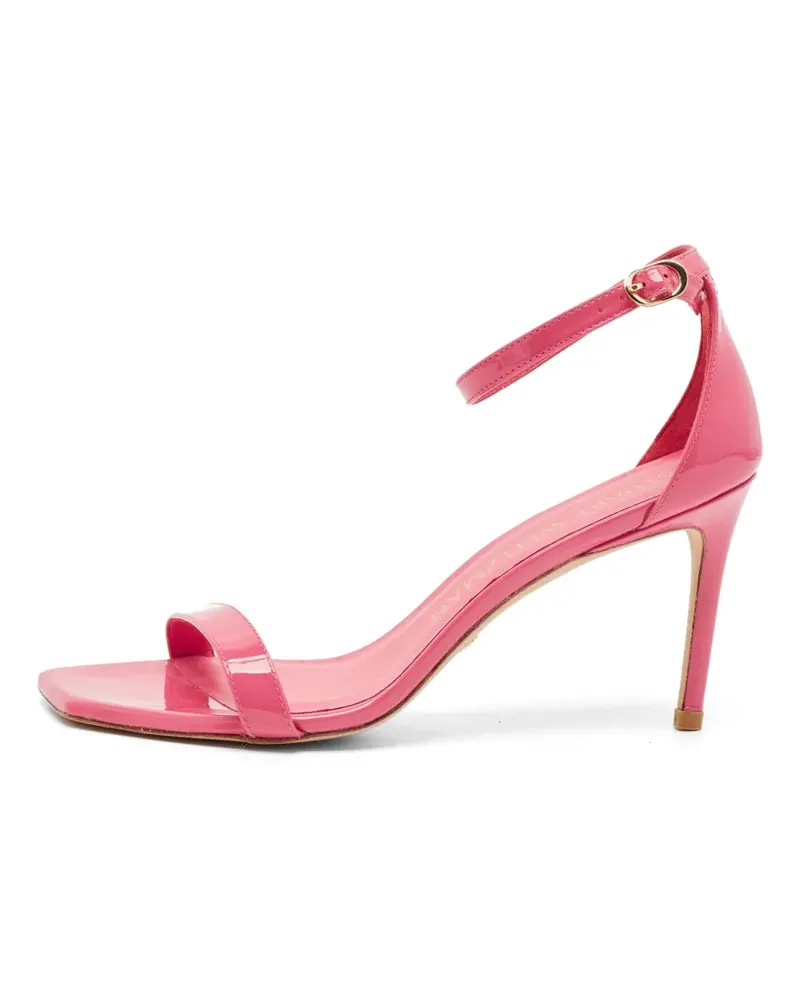 Stuart Weitzman Nudistcurve Sandalen mit Knöchelband - Rosa Rosa